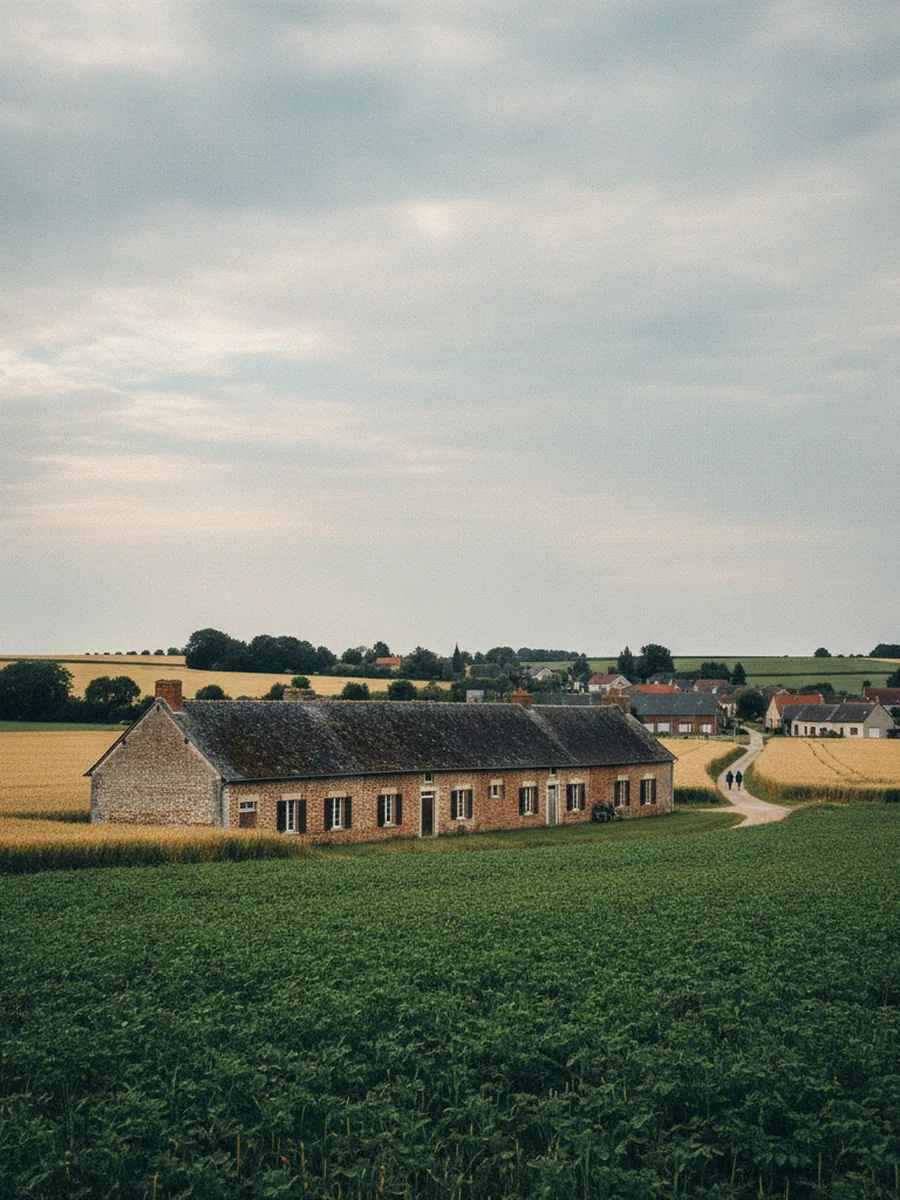 Rénovation maison Sains-en-Amiénois — commune du plateau, au sud d'Amiens